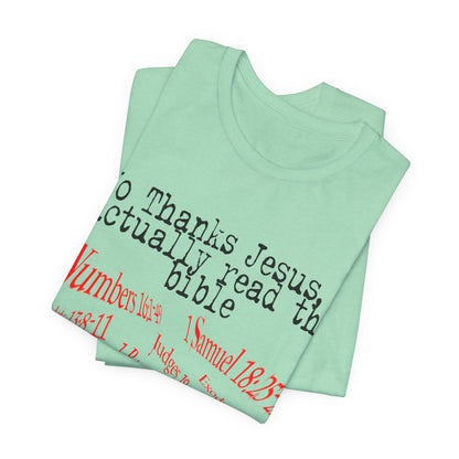 No Thanks Jesus, Atheist Shirt, Anti Religion, Satire, Parody, Funny Gift, Science Shirt