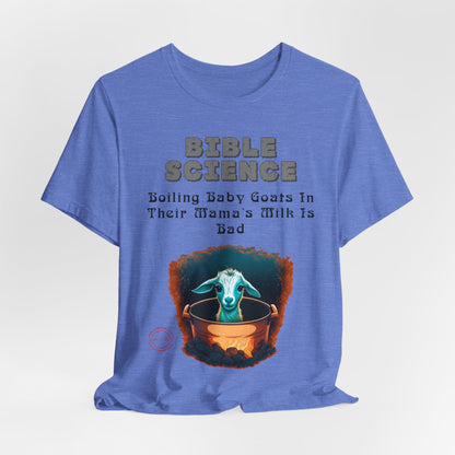 Copy of Walk By Faith, Hit By Bus!, Atheist Shirt, Anti Religion, Satire, Parody, Funny Gift, Science Shirt, Liberal Shirt
