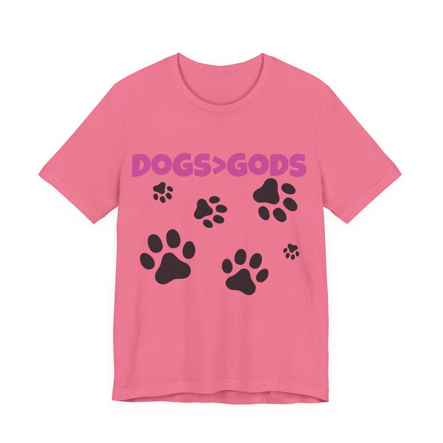 Dogs are Greater Than Gods, PK Atheist Shirt, Anti Religion, Satire, Parody