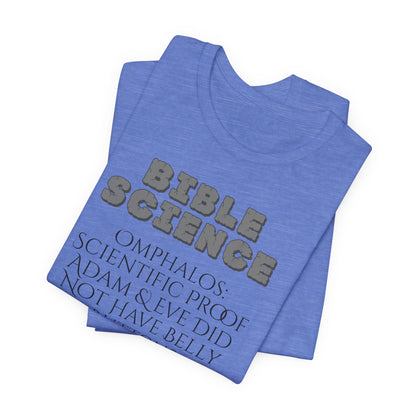 The Great Belly Button Debate, Atheist Shirt, Anti Religion, Satire, Parody, Funny Gift, Science Shirt