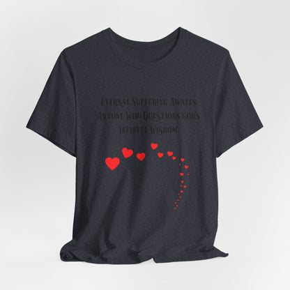 Eternal Suffering IS Infinite Love? Anti Religion, Secular, Atheist, Humanist, Humor