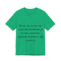 Faith, The Excuse One Gives.. Atheist Shirt, Anti Religion, Satire, Parody, Funny Gift, Science Shirt, Agnostic Shirt