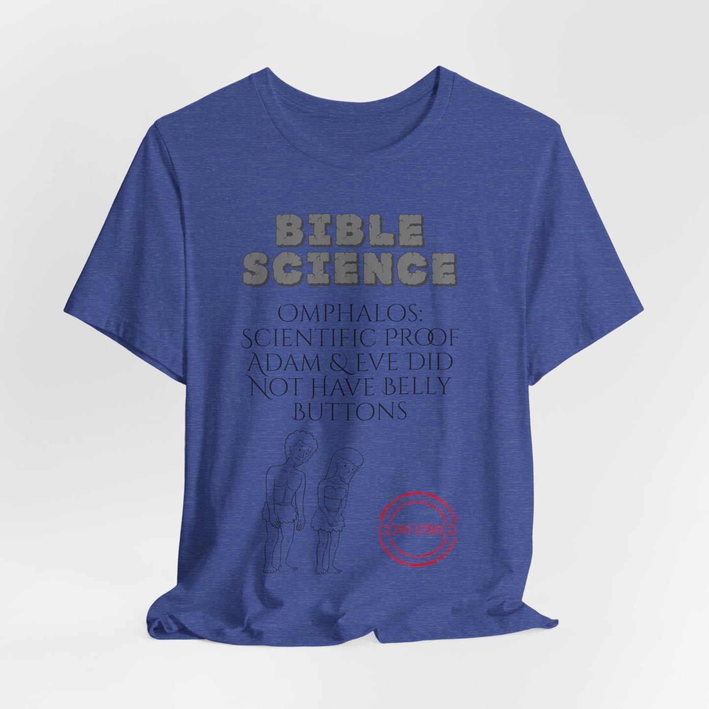 The Great Belly Button Debate, Atheist Shirt, Anti Religion, Satire, Parody, Funny Gift, Science Shirt