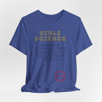 The Great Belly Button Debate, Atheist Shirt, Anti Religion, Satire, Parody, Funny Gift, Science Shirt