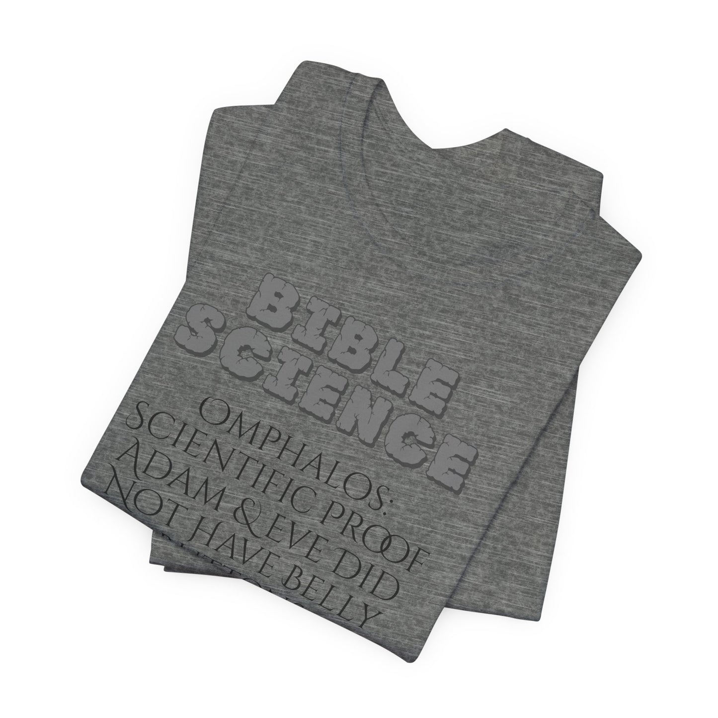 The Great Belly Button Debate, Atheist Shirt, Anti Religion, Satire, Parody, Funny Gift, Science Shirt