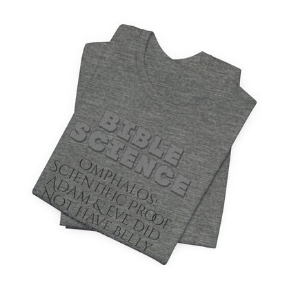 The Great Belly Button Debate, Atheist Shirt, Anti Religion, Satire, Parody, Funny Gift, Science Shirt
