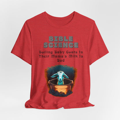 Copy of Walk By Faith, Hit By Bus!, Atheist Shirt, Anti Religion, Satire, Parody, Funny Gift, Science Shirt, Liberal Shirt
