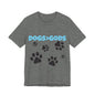 Dogs are Greater Than Gods, BL Atheist Shirt, Anti Religion, Satire, Parody