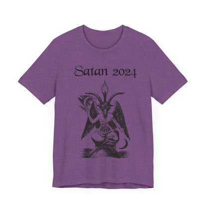 Satan 2024, Political Shirt, Activism Shirt, Liberal Shirt, Science Shirt, Atheist Shirt, Feminism, Trans Rights, LGBTQ Rights