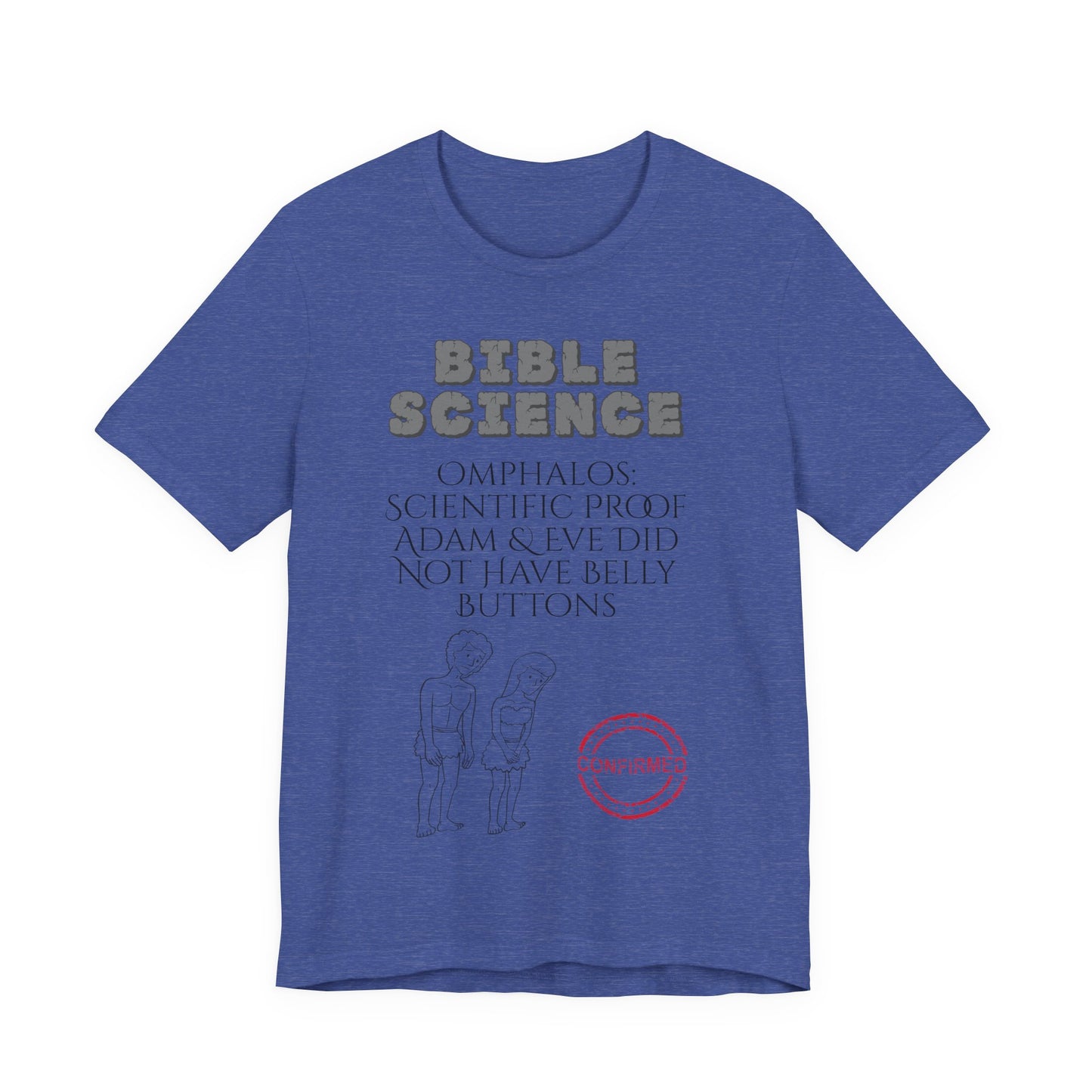 The Great Belly Button Debate, Atheist Shirt, Anti Religion, Satire, Parody, Funny Gift, Science Shirt