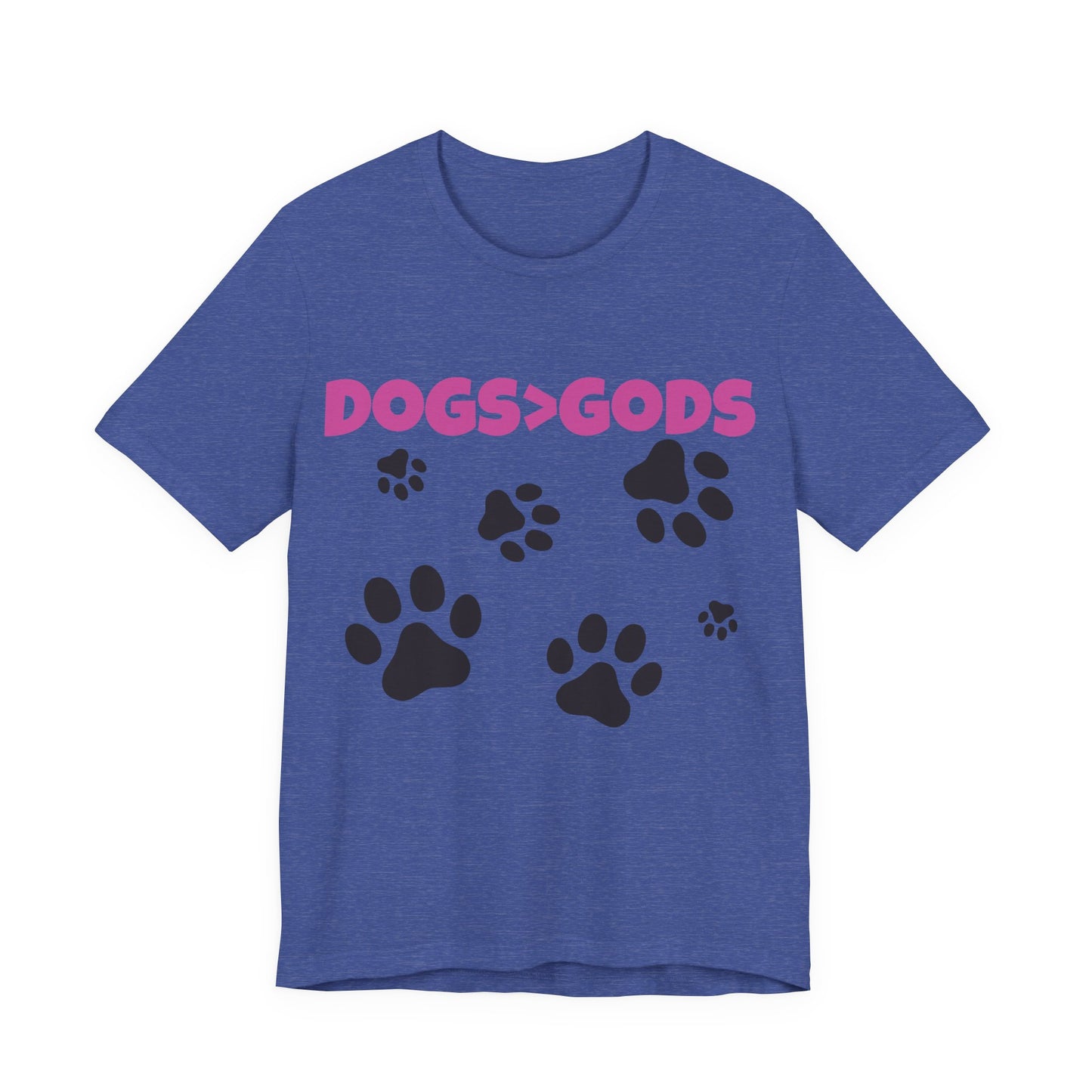 Dogs are Greater Than Gods, PK Atheist Shirt, Anti Religion, Satire, Parody