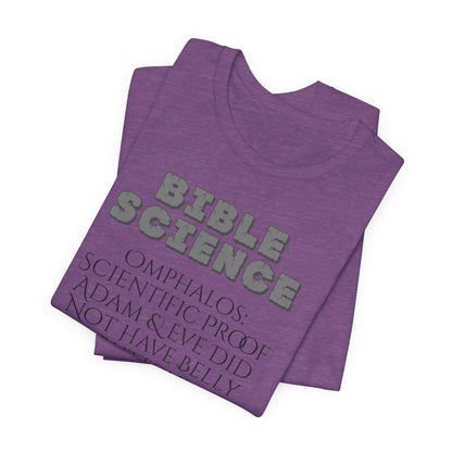 The Great Belly Button Debate, Atheist Shirt, Anti Religion, Satire, Parody, Funny Gift, Science Shirt