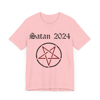 Satan is your president... Atheist Shirt, Anti Religion, Satire, Parody, Funny Gift, Science Shirt, Agnostic Shirt