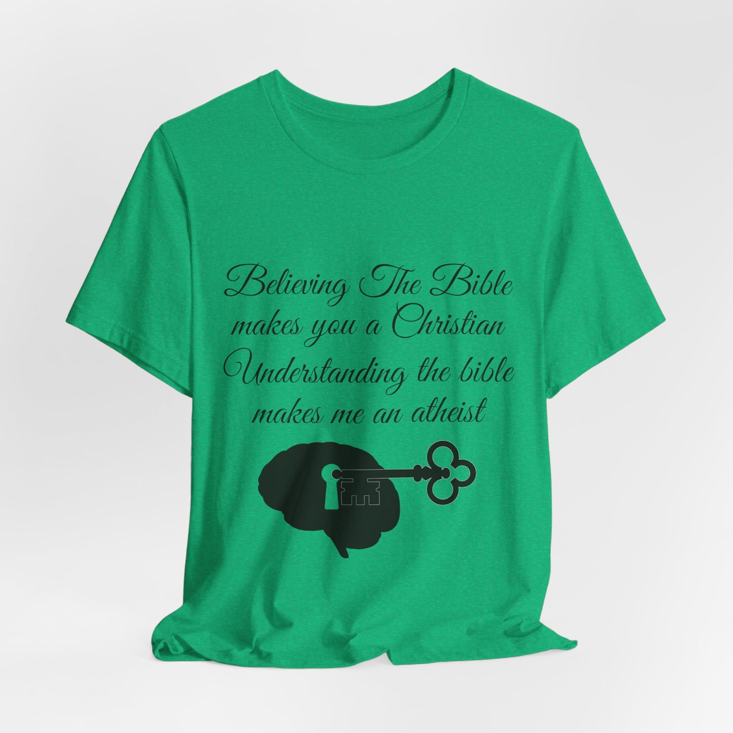 Understanding The Bible, Atheist Shirt, Anti Religion, Satire, Parody, Funny Gift, Science Shirt
