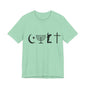 Cult Typography Shirt... Atheist Shirt, Anti Religion, Satire, Parody, Funny Gift, Science Shirt, Agnostic Shirt
