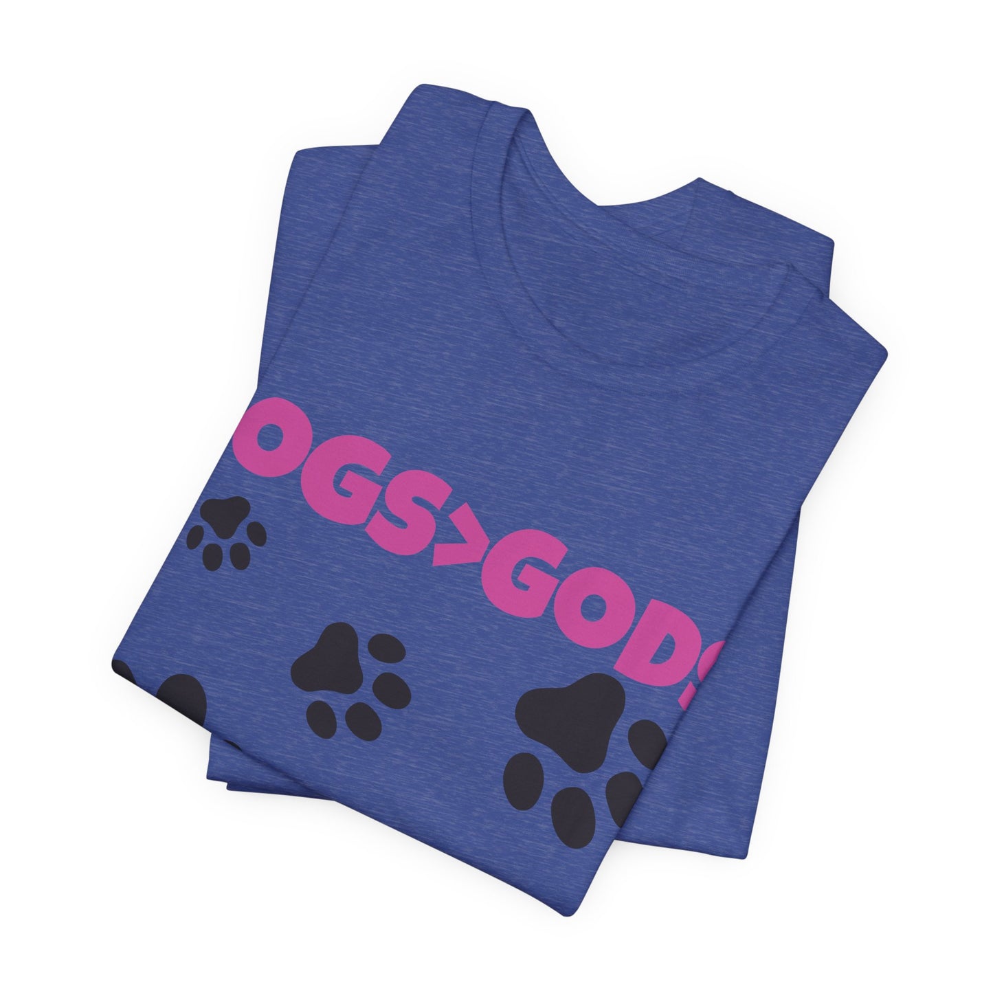 Dogs are Greater Than Gods, PK Atheist Shirt, Anti Religion, Satire, Parody
