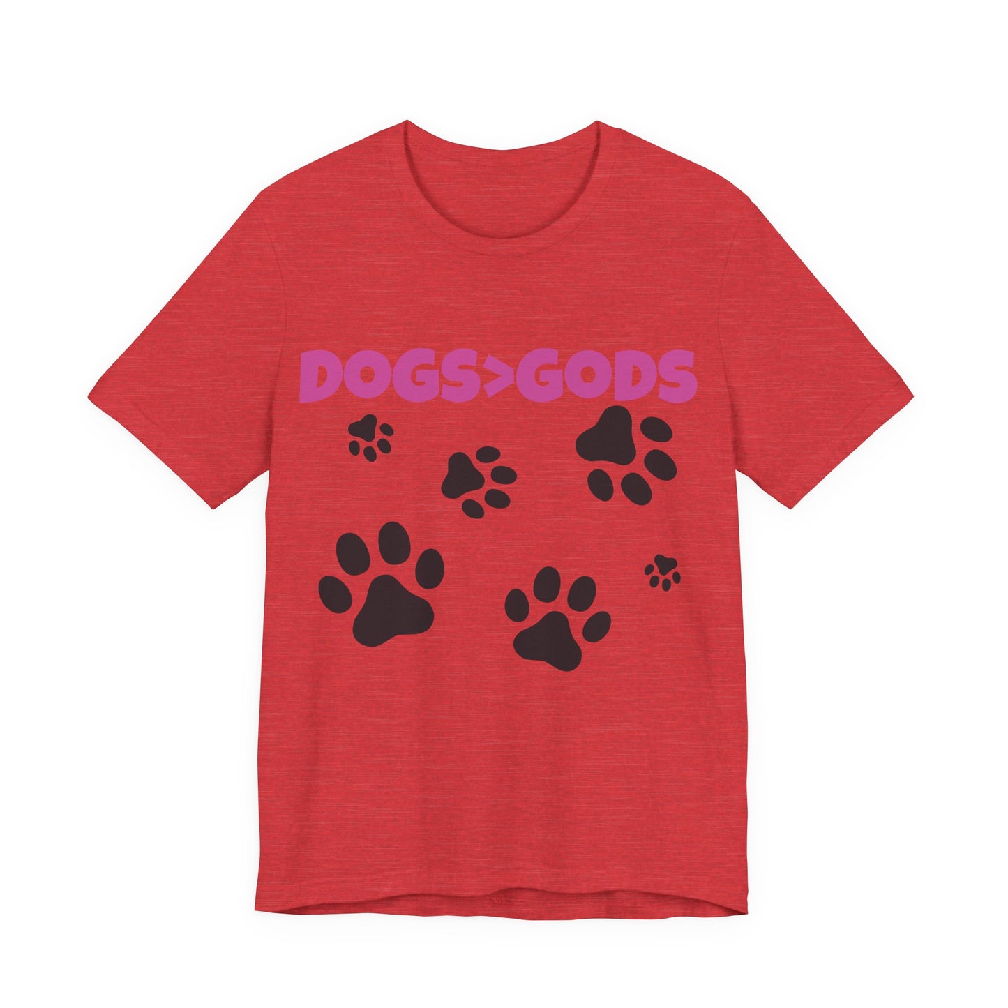 Dogs are Greater Than Gods, PK Atheist Shirt, Anti Religion, Satire, Parody