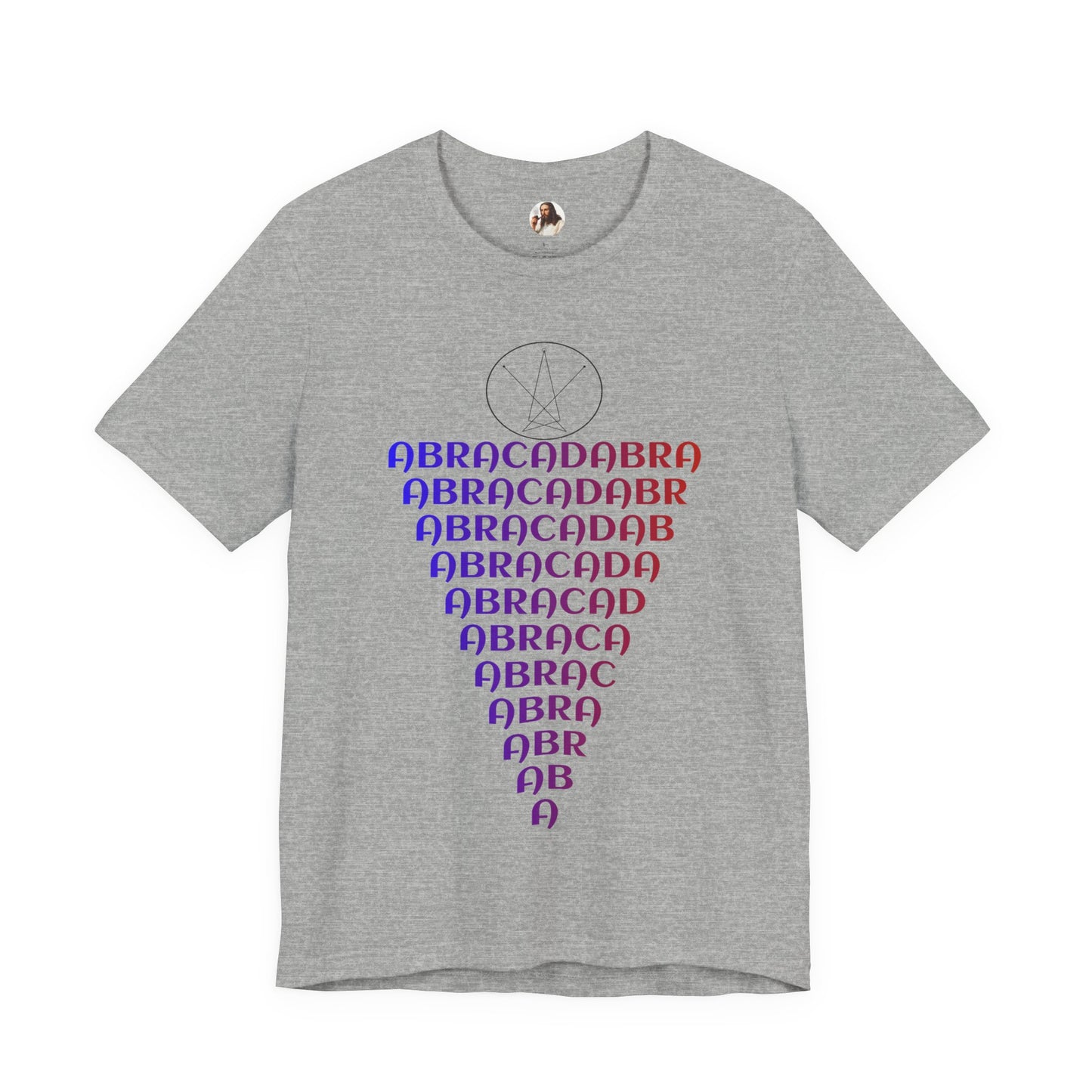 Abracadabra Magic Sigil... , Satire, Parody, Funny Gift, Science Shirt, Agnostic Shirt