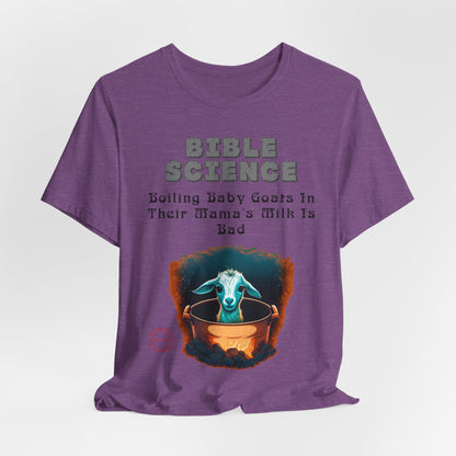 Copy of Walk By Faith, Hit By Bus!, Atheist Shirt, Anti Religion, Satire, Parody, Funny Gift, Science Shirt, Liberal Shirt
