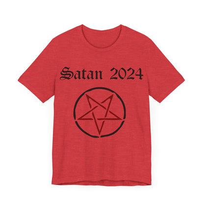 Satan is your president... Atheist Shirt, Anti Religion, Satire, Parody, Funny Gift, Science Shirt, Agnostic Shirt