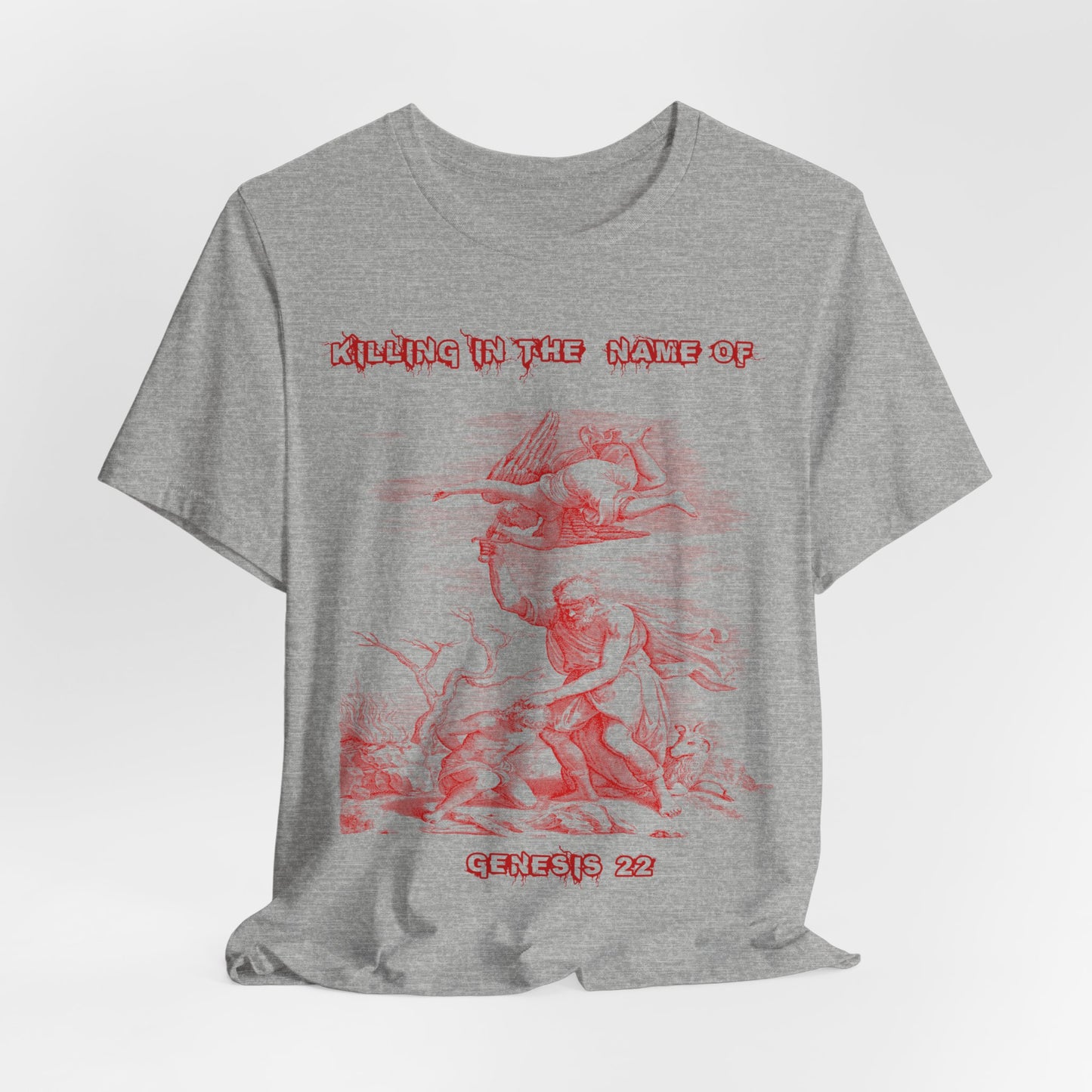 Killing in the Name of... Satire, Parody, Funny Gift, Science Shirt, Agnostic Shirt