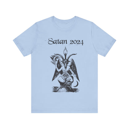 Satan 2024, Political Shirt, Activism Shirt, Liberal Shirt, Science Shirt, Atheist Shirt, Feminism, Trans Rights, LGBTQ Rights