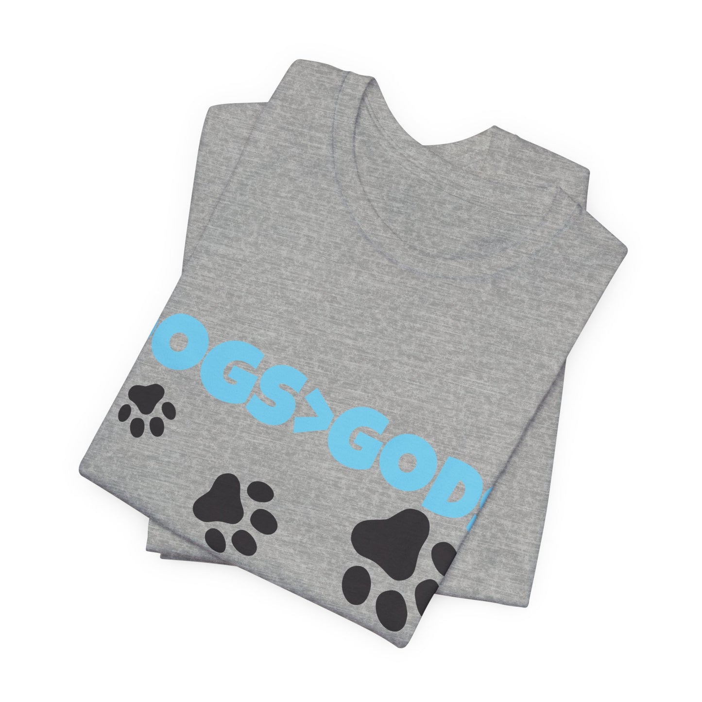 Dogs are Greater Than Gods, BL Atheist Shirt, Anti Religion, Satire, Parody