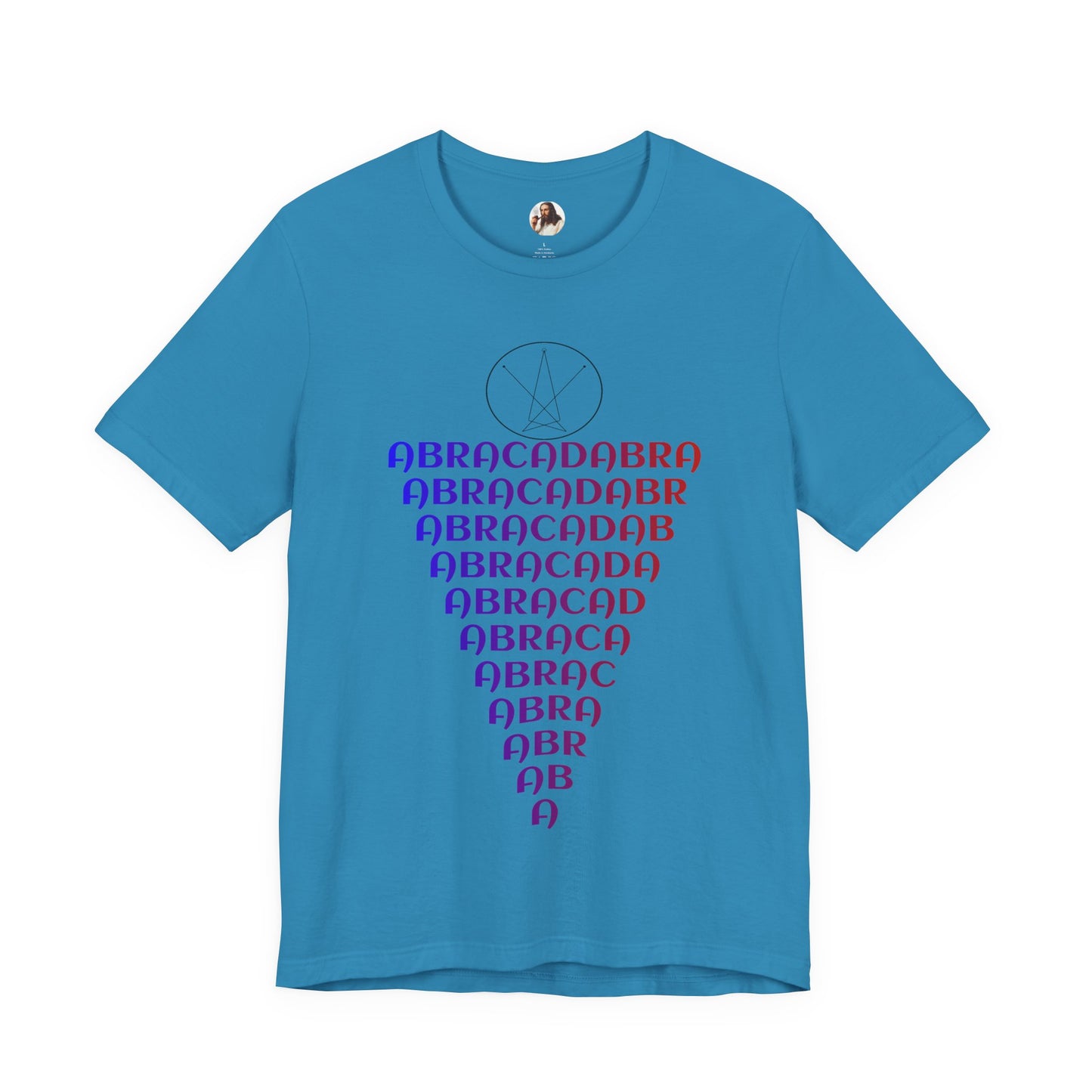 Abracadabra Magic Sigil... , Satire, Parody, Funny Gift, Science Shirt, Agnostic Shirt