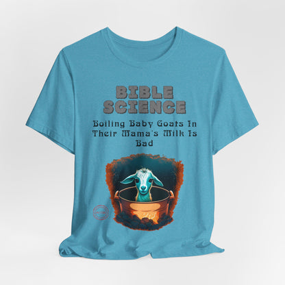 Copy of Walk By Faith, Hit By Bus!, Atheist Shirt, Anti Religion, Satire, Parody, Funny Gift, Science Shirt, Liberal Shirt