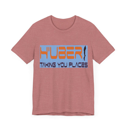 H'Uber: Taking You Places... Satire, Parody, Funny Gift, Science Shirt, Agnostic Shirt