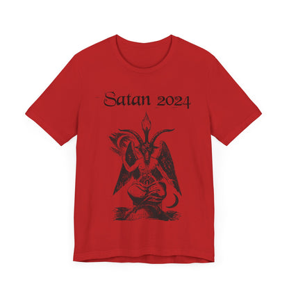 Satan 2024, Political Shirt, Activism Shirt, Liberal Shirt, Science Shirt, Atheist Shirt, Feminism, Trans Rights, LGBTQ Rights