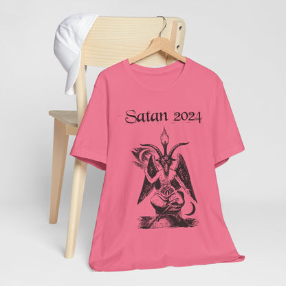 Satan 2024, Political Shirt, Activism Shirt, Liberal Shirt, Science Shirt, Atheist Shirt, Feminism, Trans Rights, LGBTQ Rights