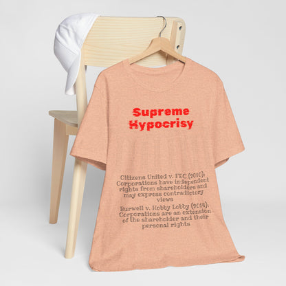 Supreme Hypocrisy