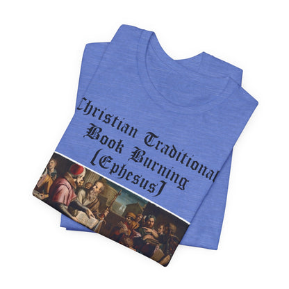 Traditional Christian Book Burning, Political Shirt, Activism Shirt, Liberal Shirt, Science Shirt, Atheist Shirt, Anti Religion