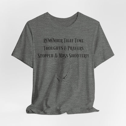 Thoughts & Prayers, Atheist Shirt, Anti Religion, Satire, Parody, Funny Gift, Science Shirt