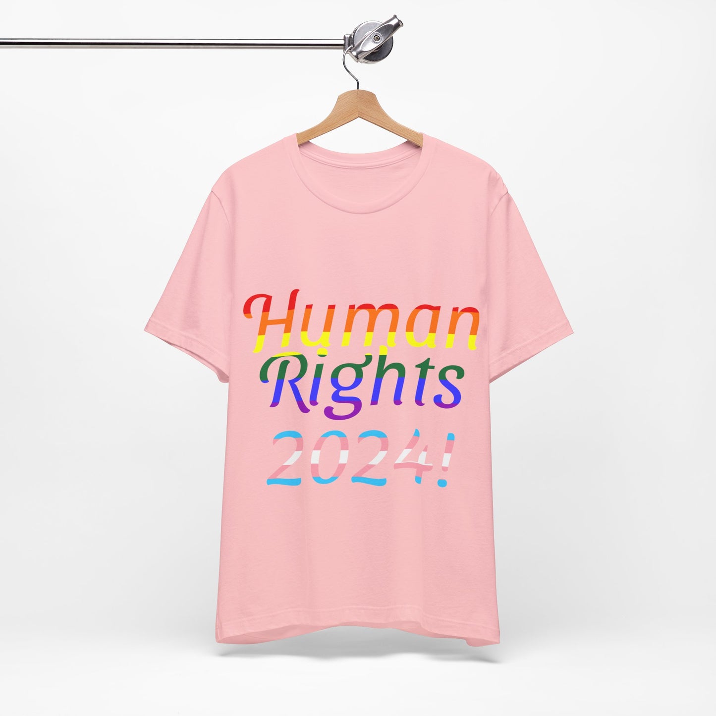 Human Rights 2024!, Political Shirt, Activism Shirt, Liberal Shirt, Science Shirt, Atheist Shirt, Feminism, Trans Rights, LGBTQ Rights