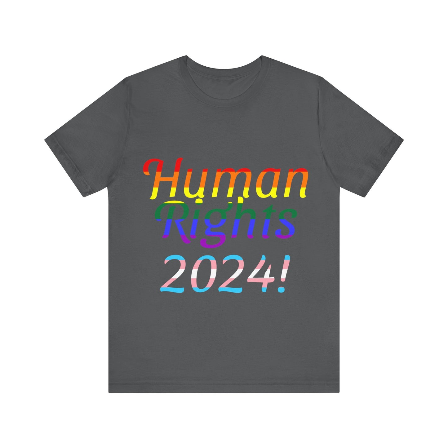 Human Rights 2024!, Political Shirt, Activism Shirt, Liberal Shirt, Science Shirt, Atheist Shirt, Feminism, Trans Rights, LGBTQ Rights