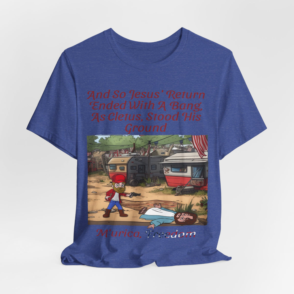 Stand Your Ground With Jesus Shirt... Atheist Shirt, Anti Religion, Satire, Parody, Funny Gift, Science Shirt, Agnostic Shirt