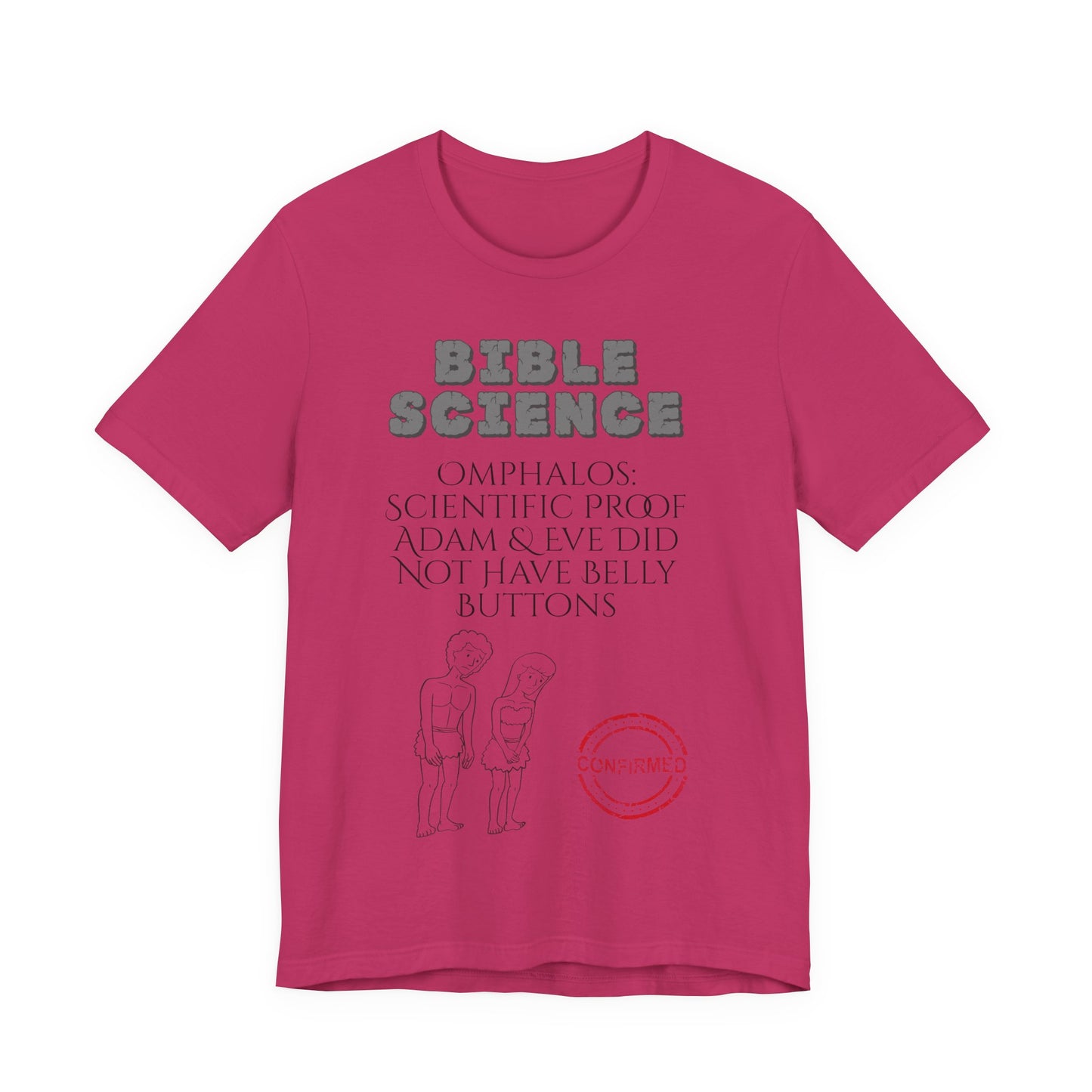The Great Belly Button Debate, Atheist Shirt, Anti Religion, Satire, Parody, Funny Gift, Science Shirt