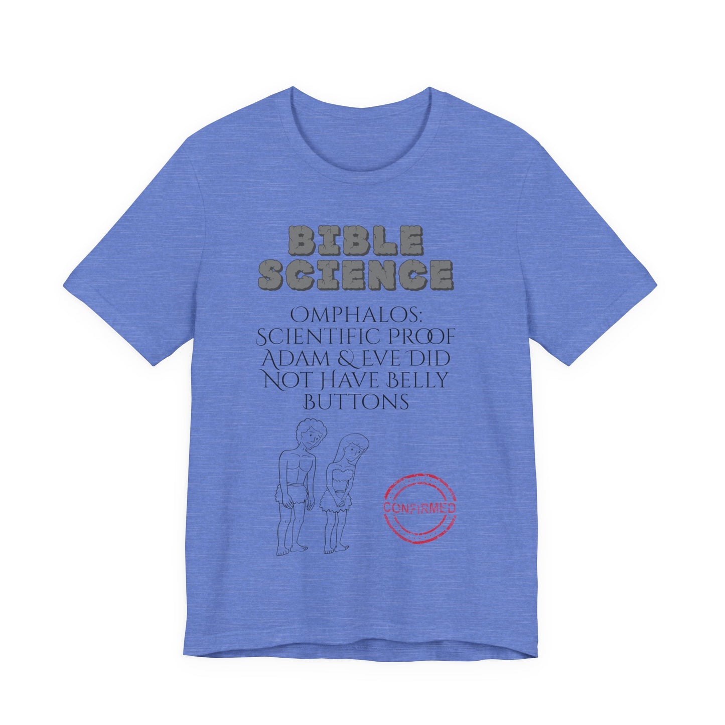 The Great Belly Button Debate, Atheist Shirt, Anti Religion, Satire, Parody, Funny Gift, Science Shirt