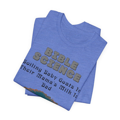 Copy of Walk By Faith, Hit By Bus!, Atheist Shirt, Anti Religion, Satire, Parody, Funny Gift, Science Shirt, Liberal Shirt