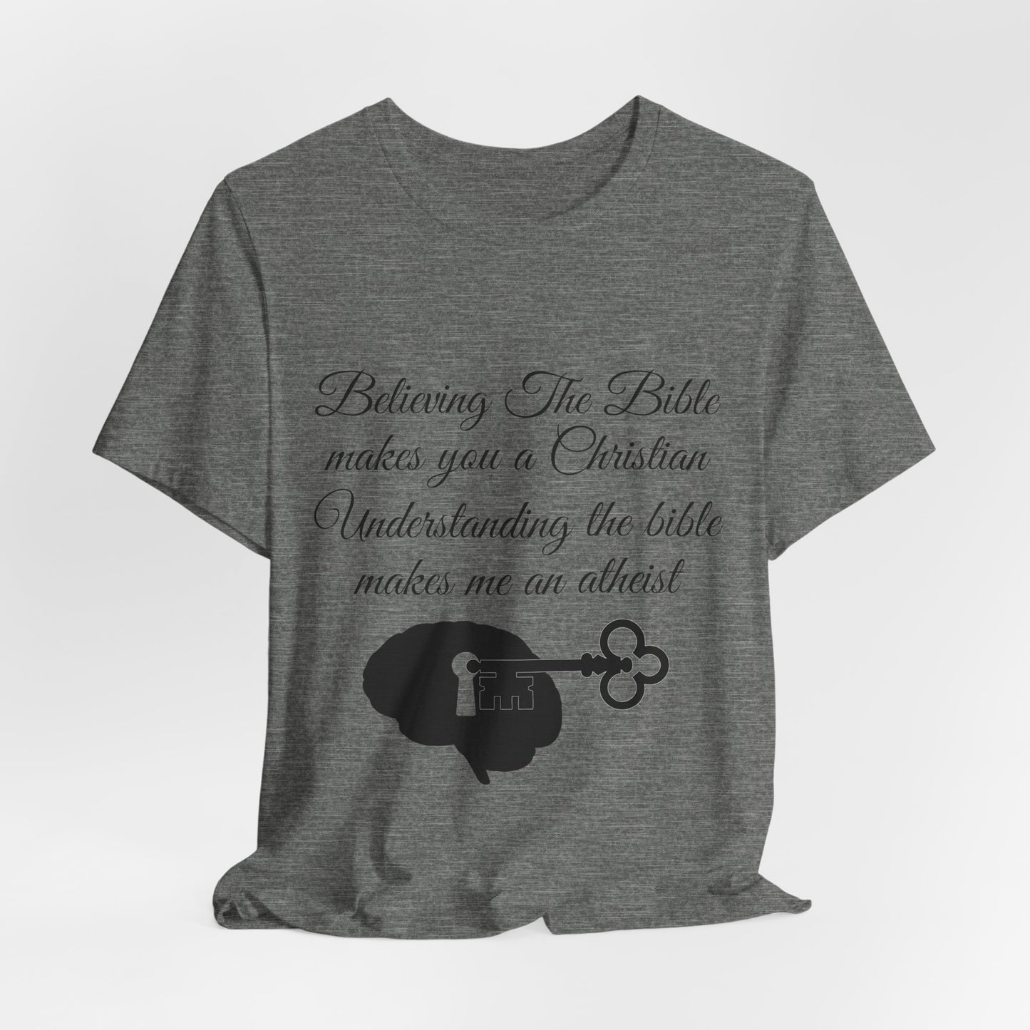 Understanding The Bible, Atheist Shirt, Anti Religion, Satire, Parody, Funny Gift, Science Shirt