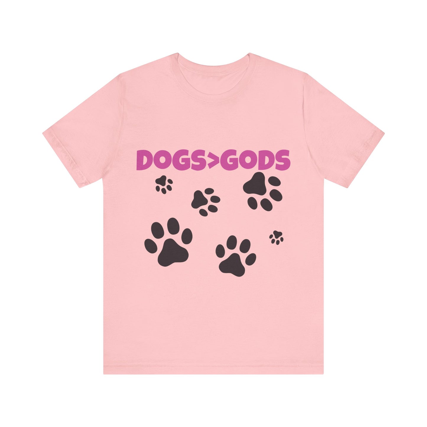 Dogs are Greater Than Gods, PL Atheist Shirt, Anti Religion, Satire, Parody