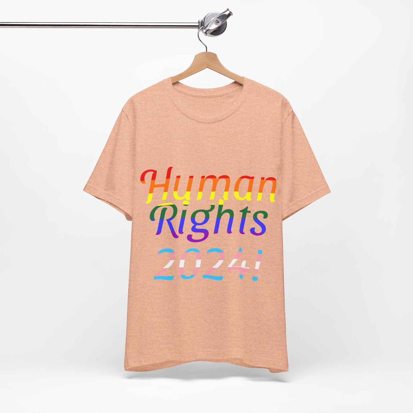 Human Rights 2024!, Political Shirt, Activism Shirt, Liberal Shirt, Science Shirt, Atheist Shirt, Feminism, Trans Rights, LGBTQ Rights