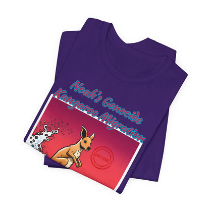 Bible Science: The Great Kangaroo Migration of Noah's Genocide, Atheist Shirt, Anti Religion, Satire, Parody