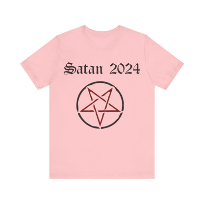 Satan is your president... Atheist Shirt, Anti Religion, Satire, Parody, Funny Gift, Science Shirt, Agnostic Shirt