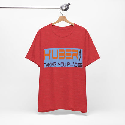 H'Uber: Taking You Places... Satire, Parody, Funny Gift, Science Shirt, Agnostic Shirt