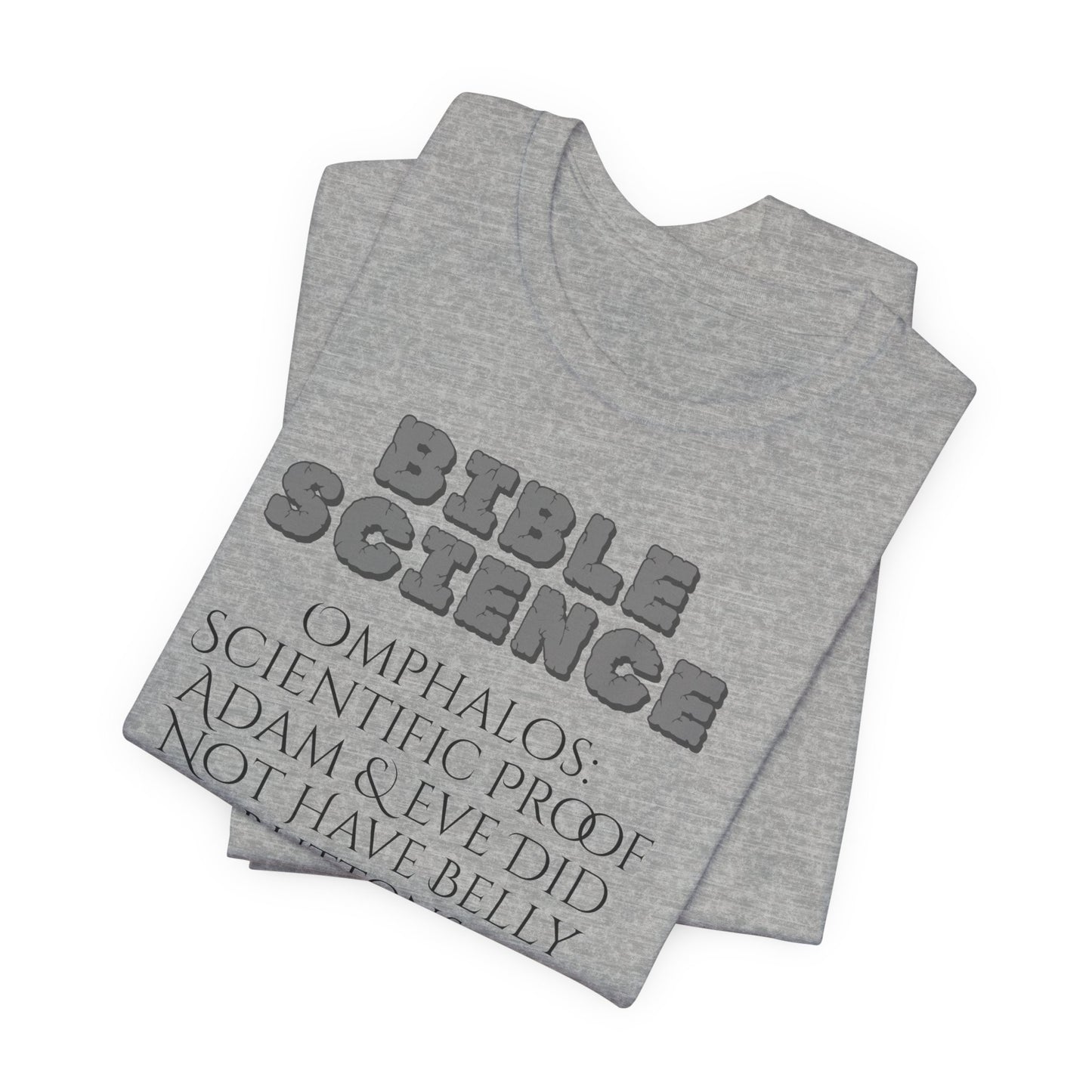 The Great Belly Button Debate, Atheist Shirt, Anti Religion, Satire, Parody, Funny Gift, Science Shirt