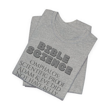 The Great Belly Button Debate, Atheist Shirt, Anti Religion, Satire, Parody, Funny Gift, Science Shirt