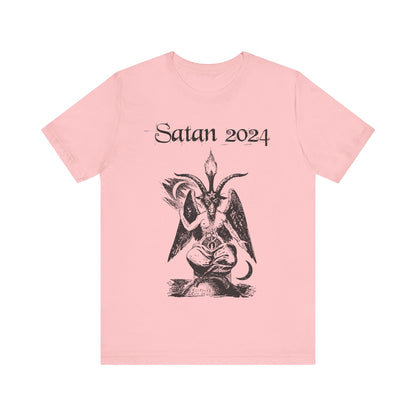 Satan 2024, Political Shirt, Activism Shirt, Liberal Shirt, Science Shirt, Atheist Shirt, Feminism, Trans Rights, LGBTQ Rights